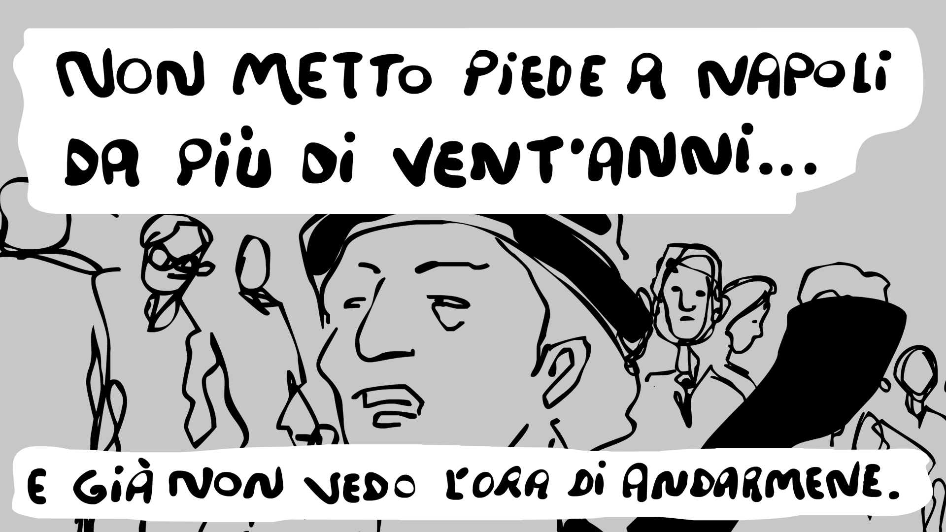 ritaglio strip musicanti